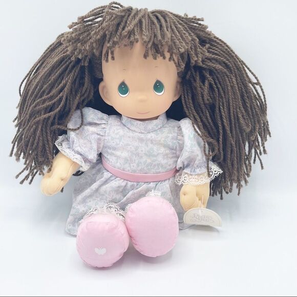 Precious Moments VTG Friends Forever True stuffed toy doll with brown yarn hair - Picture 1 of 11